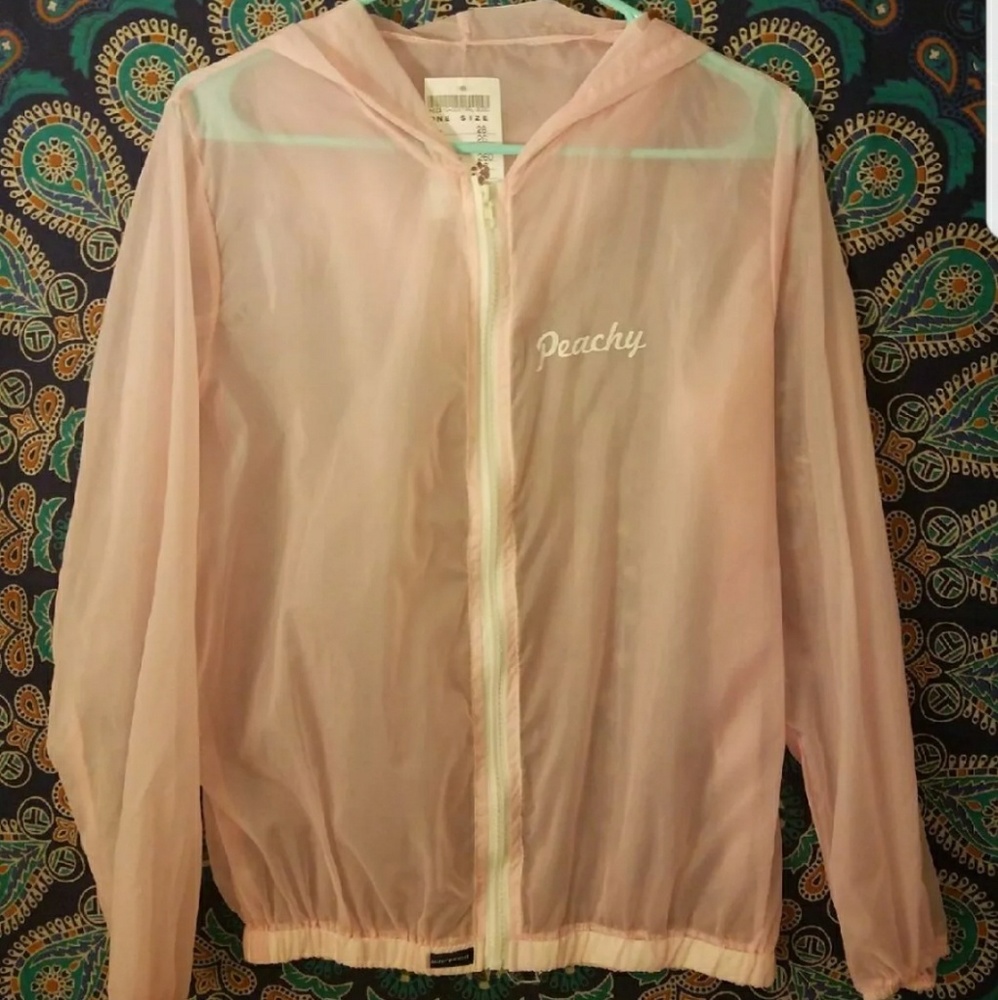 Brandy melville peachy jacket